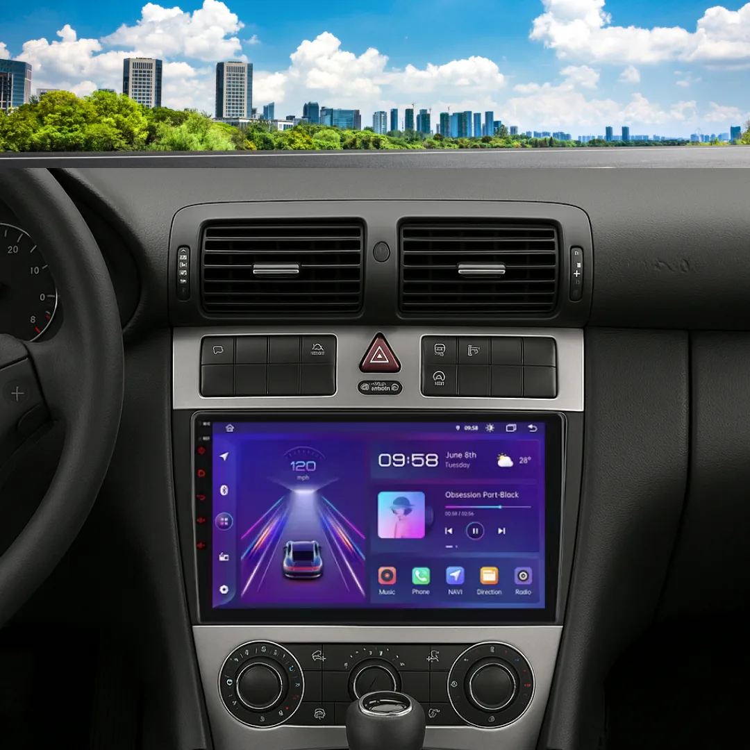 – 9” Bilradio m. Apple CarPlay Og Android Auto img