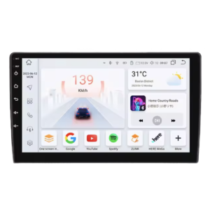 Autoradio universel 2-DIN avec CarPlay et Android Auto