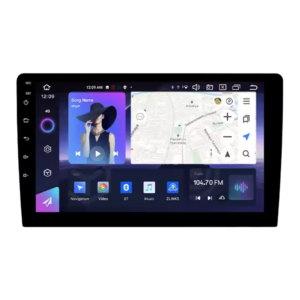Universelles 2-DIN-Autoradio mit Apple CarPlay, Android Auto, GPS-Navigation und HD-Touchscreen