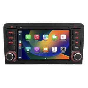 Autoradio Audi A3 8P avec CarPlay/Android Auto 2003-2012