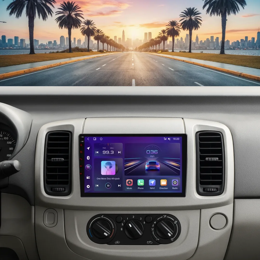 Nissan Primastar (2006–2010) – 10.1_ Bilradio m. Apple CarPlay Og Android Auto img