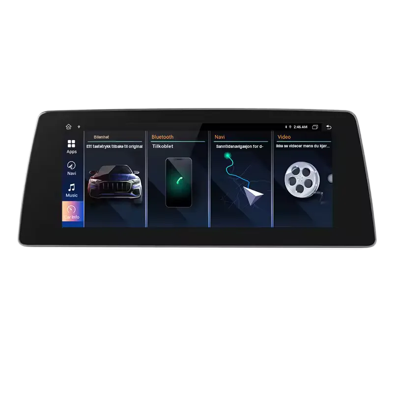 bre-16623-no BMW F45 F46 F87 2013-2017 Linux-Autoradio mit CarPlay und Android Auto