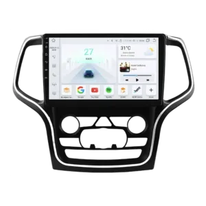 Jeep Grand Cherokee WK2 2014-2022 Autoradio mit 10.1" Touchscreen, kabellosem CarPlay, Android Auto und Bluetooth