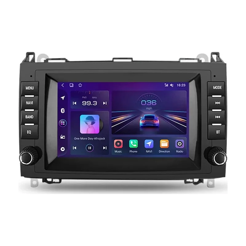 Mercedes A/B-klasse, Vito, Viano & Sprinter Bilradio med CarPlay & Android Auto Mercedes A-/B-Klasse, Vito, Viano & Sprinter Autoradio mit CarPlay & Android Auto