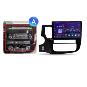 Autoradio Mitsubishi Outlander 3 avec CarPlay (2012-2018)